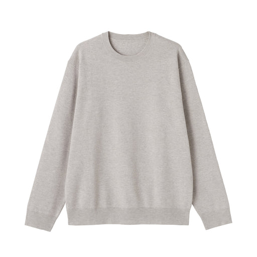 Milano Rib Crewneck Sweater Oatmeal MUJI