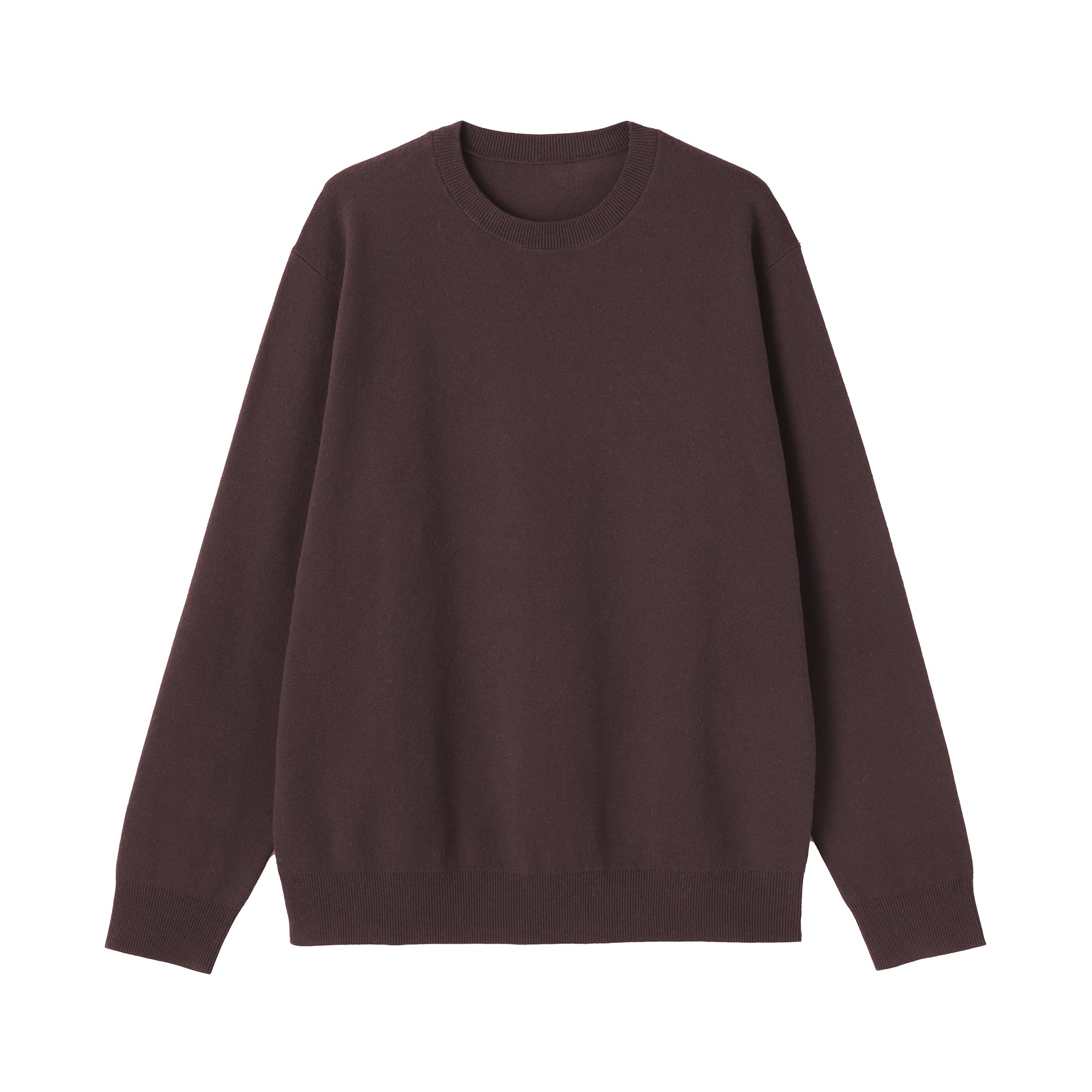 everyone milano rib knit crewsweater M Rib Crew – Millma Knitwear 