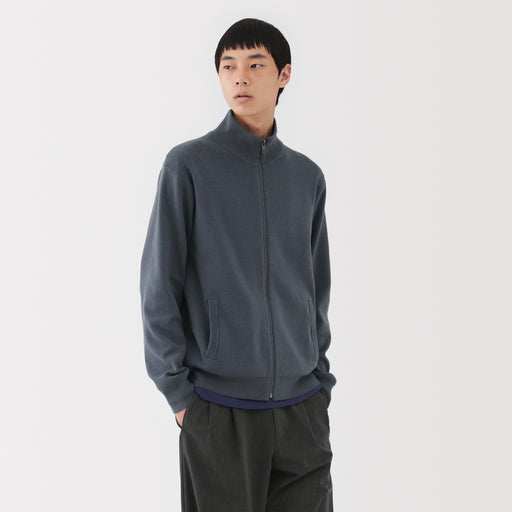Milano Rib Full-Zip Cardigan MUJI