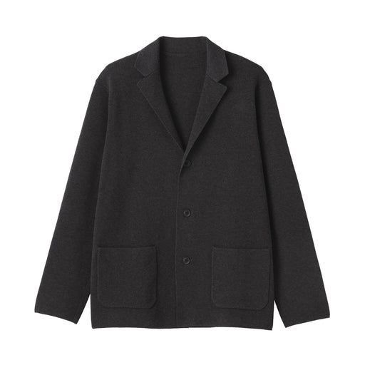Milano Rib Jacket Dark Gray MUJI