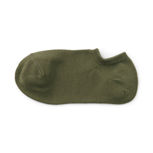 Sneaker Socks Khaki Green MUJI