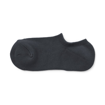 Pile Sneaker Socks Dark Gray 23-25cm (US W7-9 M5-7.5) MUJI