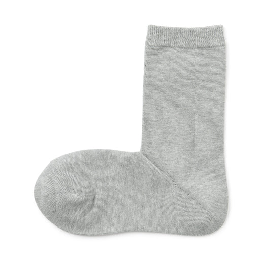 Loose Top Socks Gray MUJI