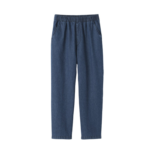 Denim Tapered Trousers Blue MUJI