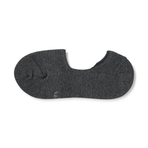 Silicone Grip No-Show Socks Charcoal Gray MUJI