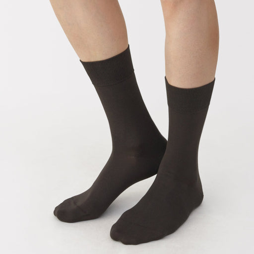 Business Socks Brown 25-27cm (US W9-11 M7.5-10) MUJI