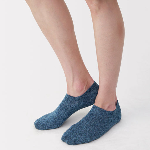 Sneaker Socks Antique Blue MUJI
