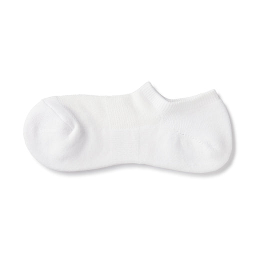 Pile Sneaker Socks White MUJI