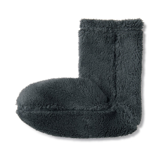 Boa Fleece Cozy Socks Dark Gray 25-27cm (US W9-11 M7.5-10) MUJI