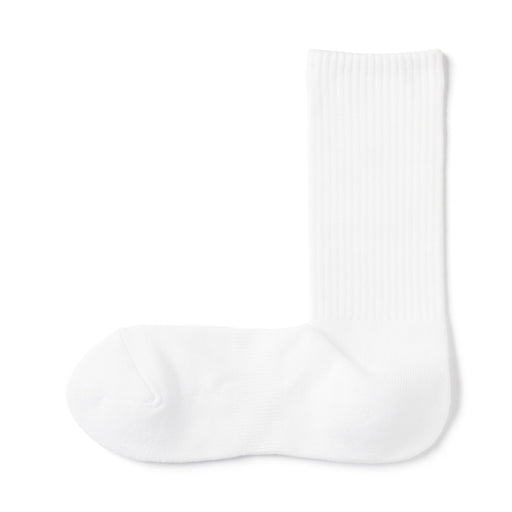 Pile Socks White MUJI
