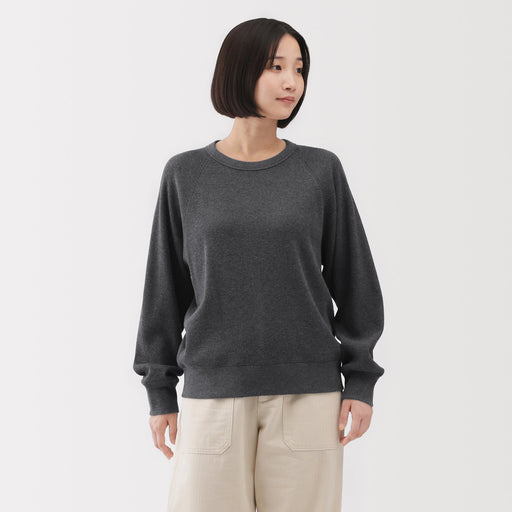 Waffle Crewneck T-Shirt MUJI