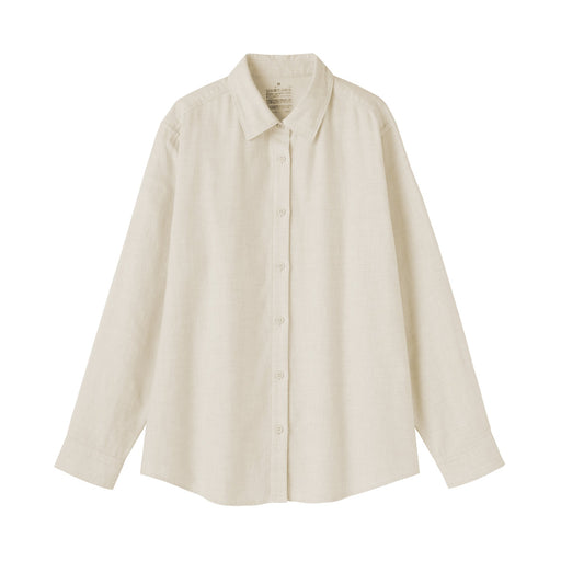 Flannel Shirt Ivory MUJI