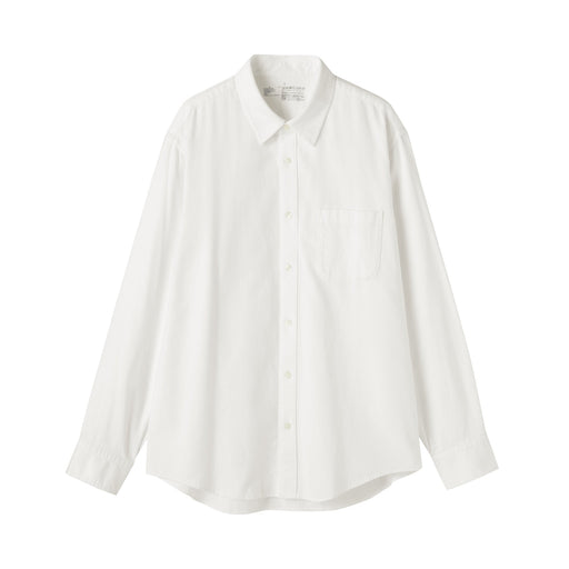 Flannel Shirt Off White MUJI