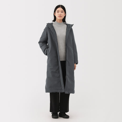 Water-Repellent Down Long Coat MUJI