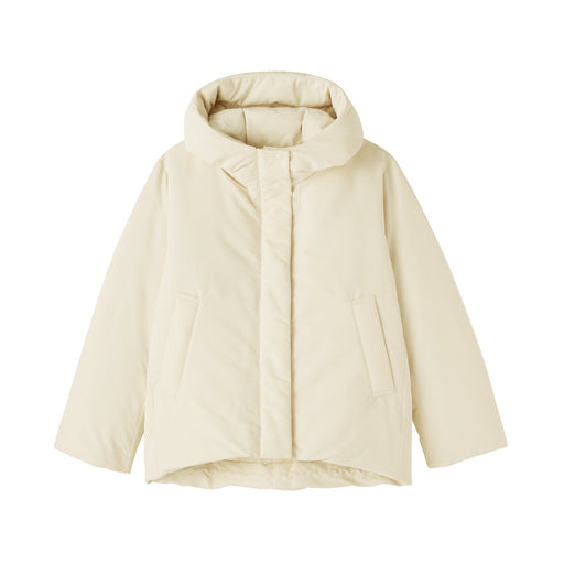 Water-Repellent Down Jacket Ivory MUJI