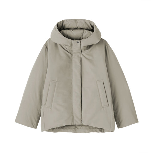 Water-Repellent Down Jacket Grayish Brown MUJI