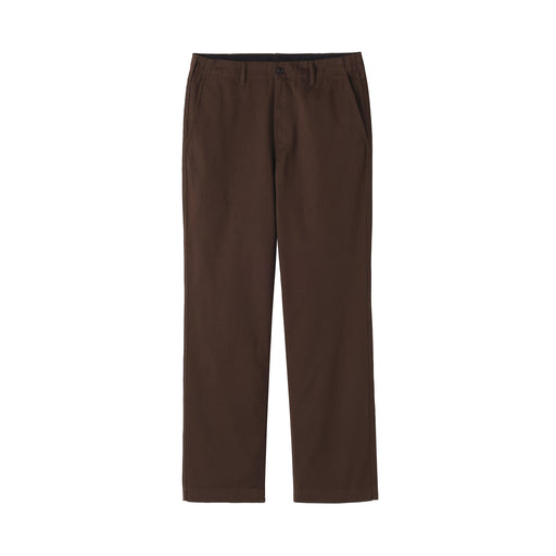 Chino Wide Pants Dark Brown MUJI