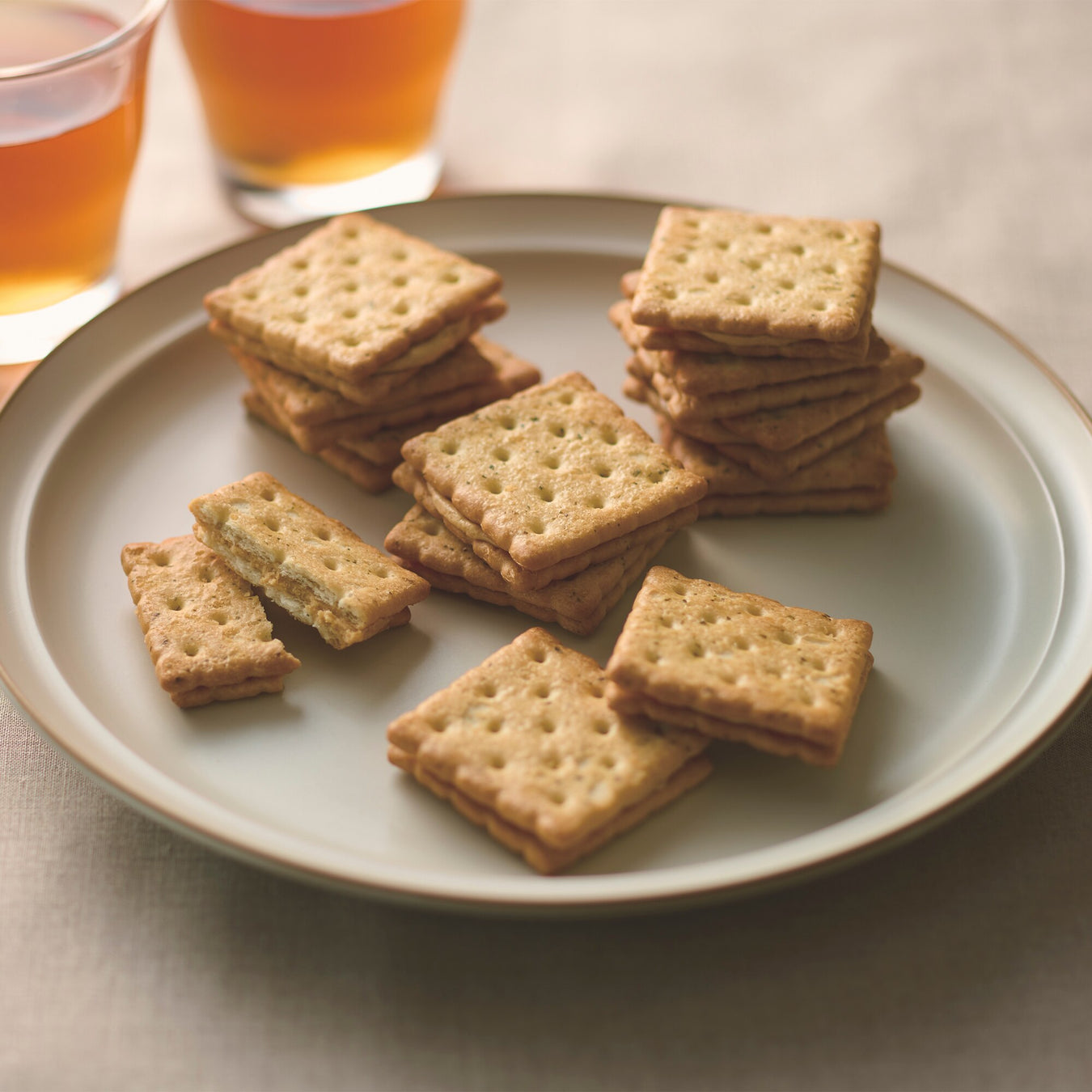 Peanut Cream Sandwich Crackers MUJI