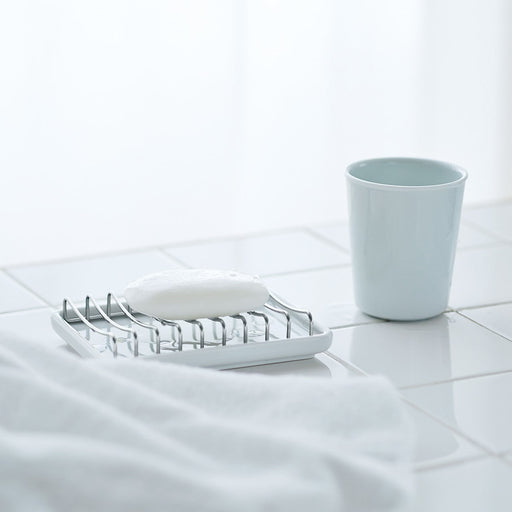 White Porcelain Rectangle Tray MUJI