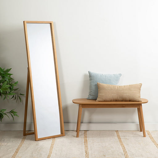 Oak Wooden Frame Mirror MUJI