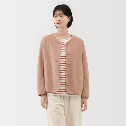Recyclable Fleece Cardigan MUJI
