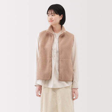 Boa Fleece Vest MUJI