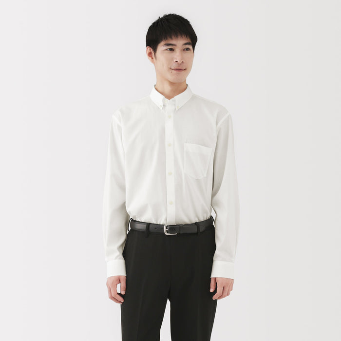 Cotton Non-Iron Shirt | Business Shirts | MUJI USA White / XS Cotton Non-Iron Shirt | Business Shirts | MUJI USA White / XS