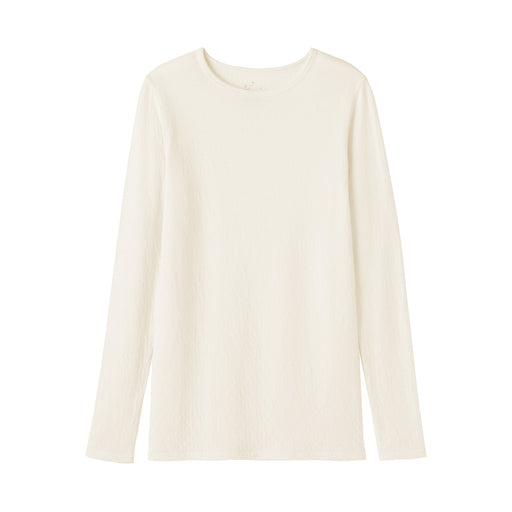 Labo Cotton Cashmere T-Shirt Off White MUJI