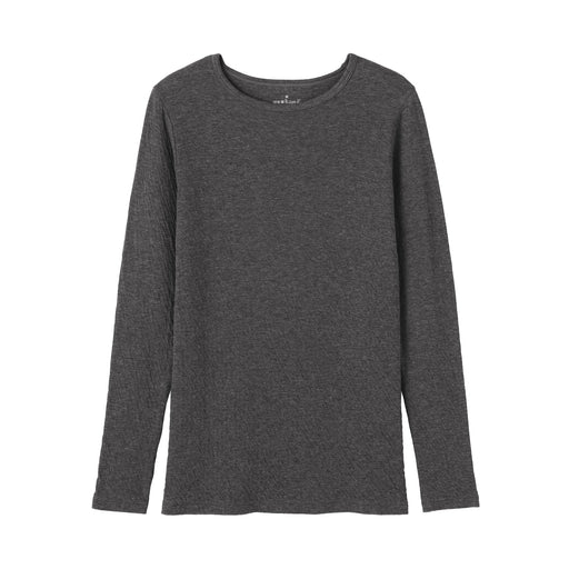 Labo Cotton Cashmere T-Shirt Medium Gray MUJI