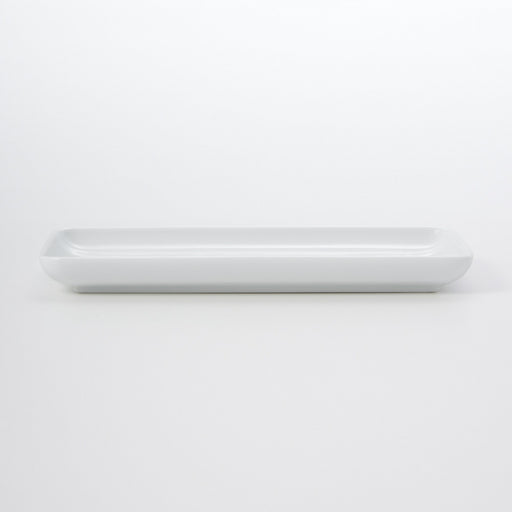 White Porcelain Rectangle Dish MUJI
