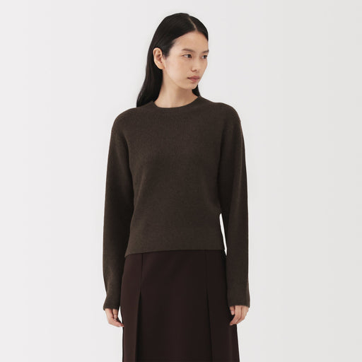Labo Undyed Yak Wool Sweater MUJI