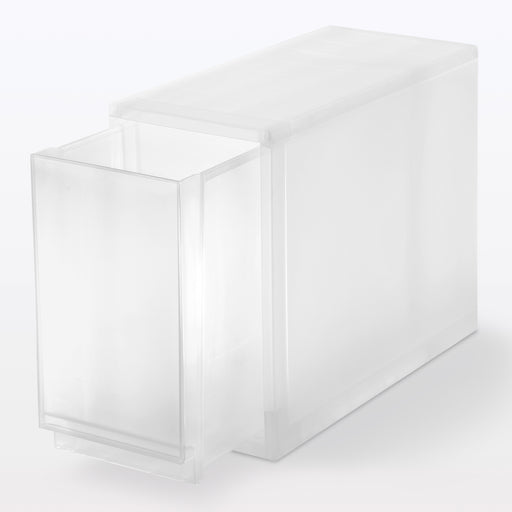 Polypropylene Drawer - Deep (W7.1 x D15.7 x H12") MUJI
