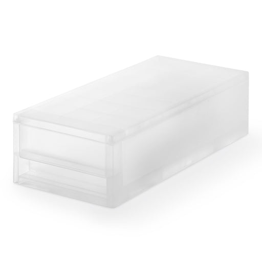 Polypropylene Drawer - Shallow (W7.1 x D15.7 x H4.3") MUJI