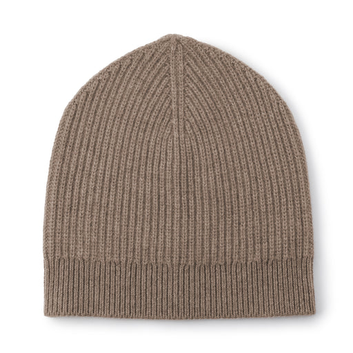 Labo Natural Cashmere Knit Cap Mocha Brown MUJI