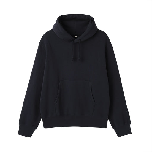 Labo Loopwheel Sweatshirt Hoodie Dark Navy MUJI