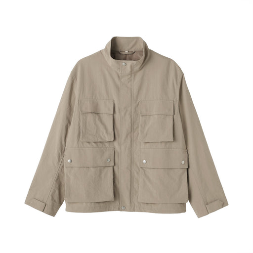 #deleted [import] Labo Nylon Work Blouson Sand Beige MUJI