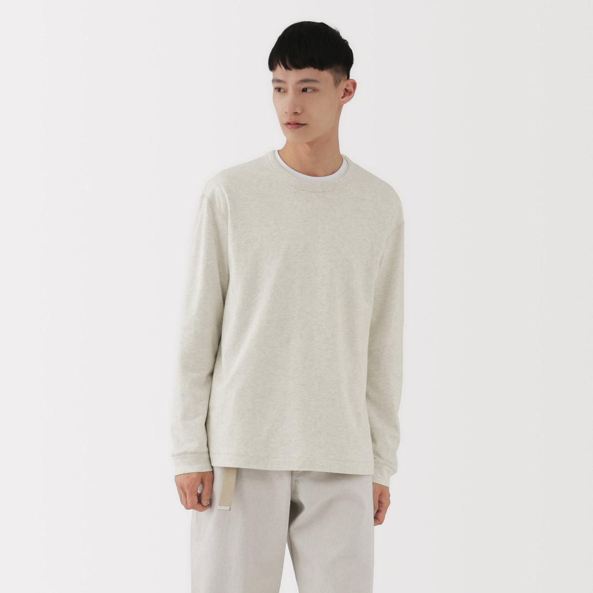 Labo Loopwheel Jersey T-Shirt | Men's Long Sleeve Tops | MUJI USA