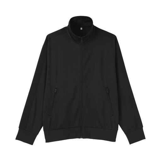 Labo Polyester Track Jacket Black MUJI