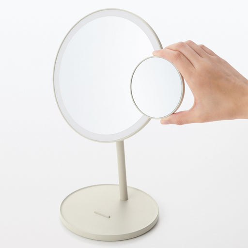 #26SS -import- Cordless LED Light Mirror MUJI