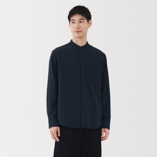 Kapok Blend Double Gauze Shirt MUJI