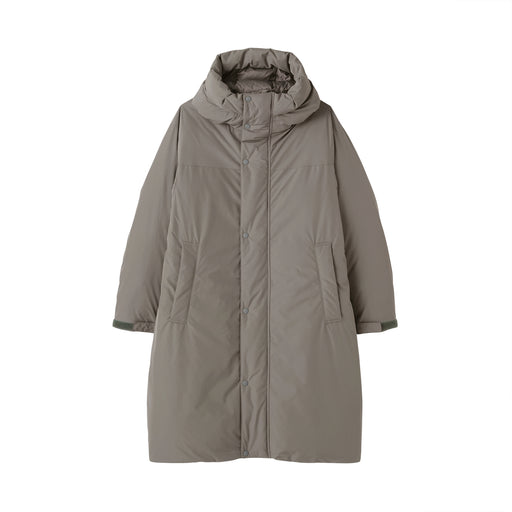 Water Repellent Down Coat Gray MUJI
