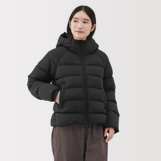 Lightweight Down Hooded Jacket MUJI