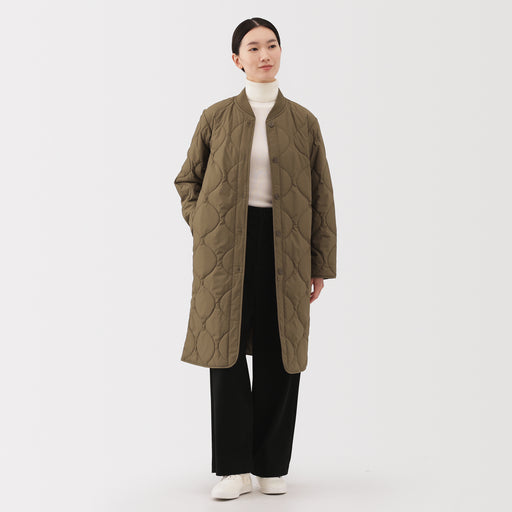 Padded Quilted Coat MUJI