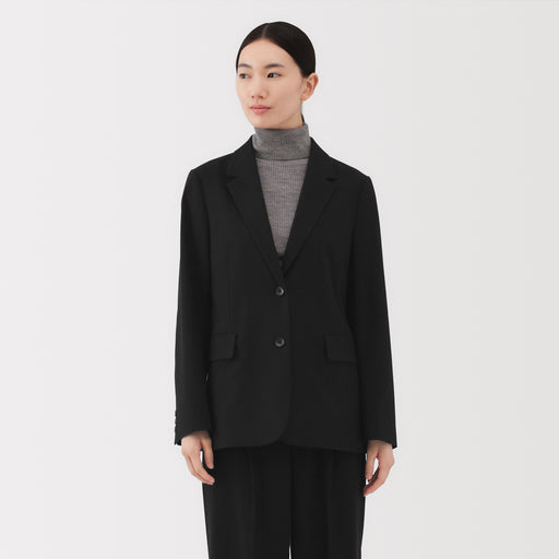Brushed Tailored Jacket MUJI