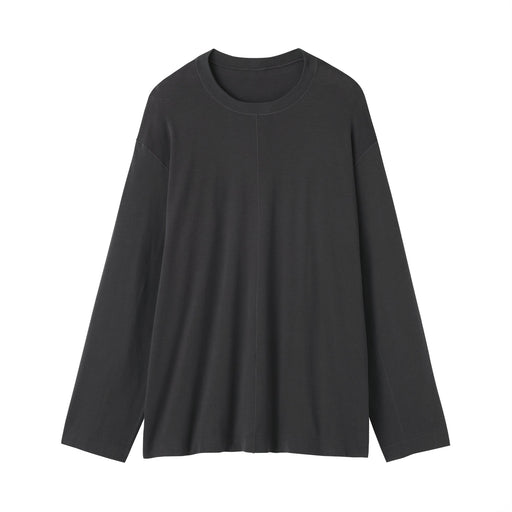 Labo Smooth Jersey Pullover Dark Gray MUJI