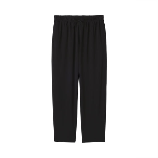 Labo Smooth Jersey Relax Pants Black MUJI