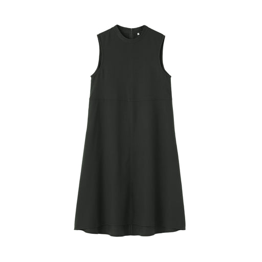 Brushed Jumper Dress Dark Green MUJI