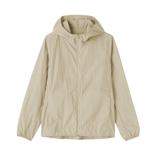 Water Repellent Pocketable Jacket Sand Beige MUJI