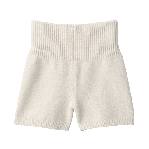Cotton Blend Slip Shorts Ivory MUJI