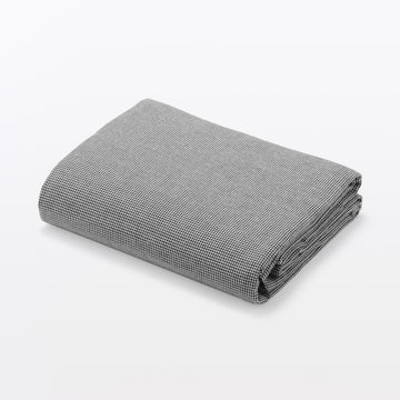 Indian Cotton Tablecloth - Houndstooth MUJI